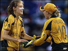 Australia wins the women's ICC World Twenty20 final